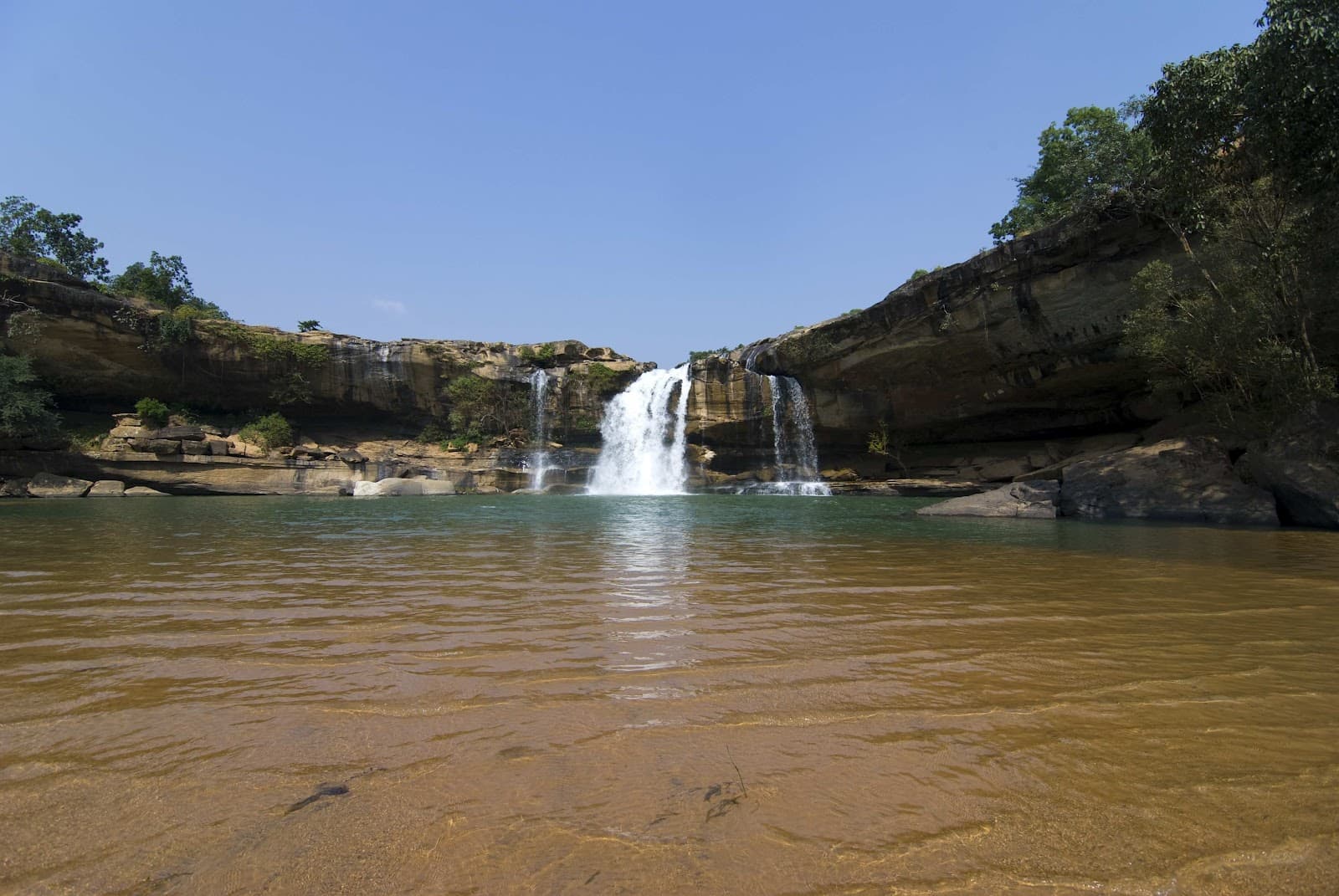 Gaurighat waterfall near Raipur, Chhattisgarh